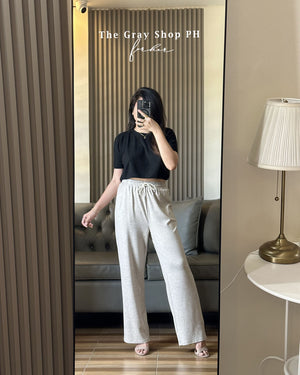 SALLY PANTS (RIBBED PANTS | SOFT AND STRETCHABLE PANTS)