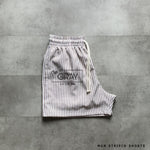 MUN STRIPED SHORTS