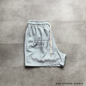 MUN STRIPED SHORTS